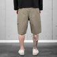 Commons Double Knee Canvas Short Faded Green