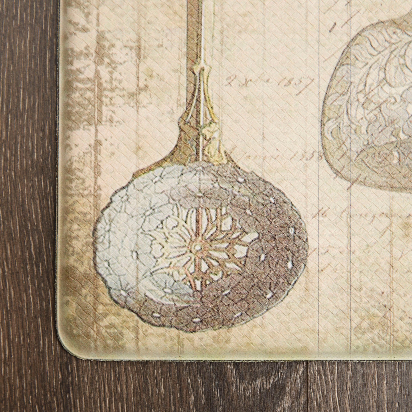 Tapete antifadiga em relevo de 20" x 39" (Galo de Paris)