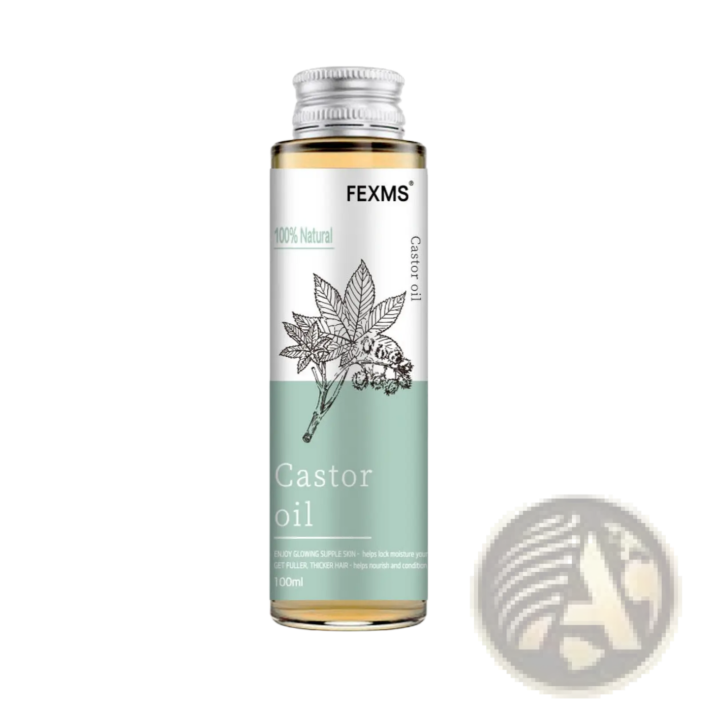 Coconut Essential Oil 100ml Skin Massage Glass Bottle