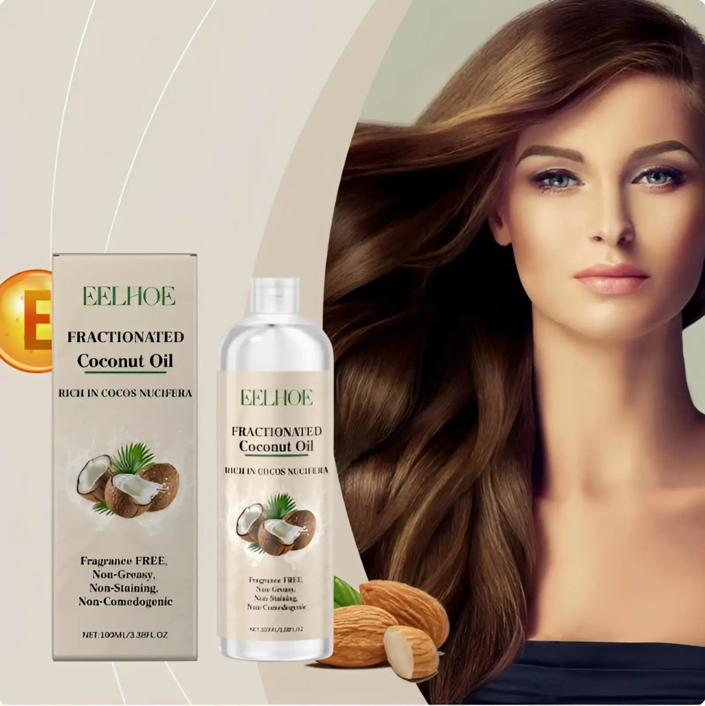 Coconut Oil Hair Treatment for Repair and Smoothing