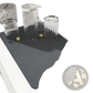 Coffee Bar Mat Super Absorbent Rubber Dish Drying Pad