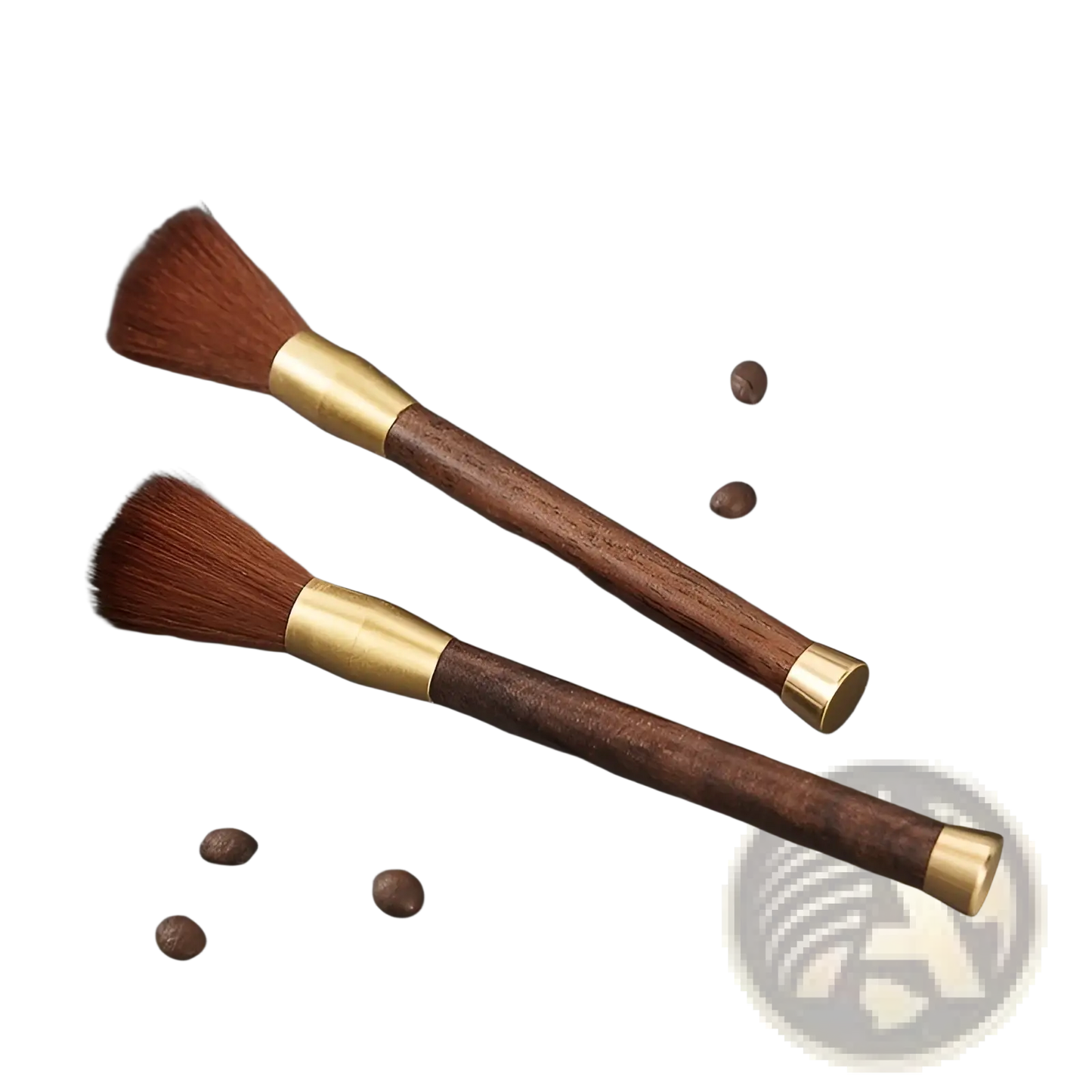 Coffee Grinder Cleaning Brush Wood and Brass 5 Pack