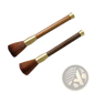 Coffee Grinder Cleaning Brush Wood and Brass 5 Pack
