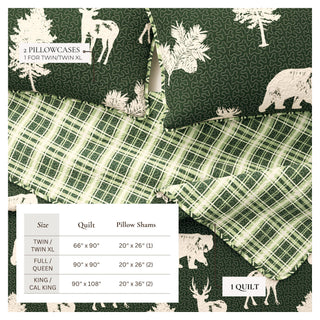 3-Piece Lodge Quilt - Rio Ridge Collection