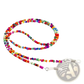 Colorful Rainbow Beaded Eyeglass and Mask Lanyard Chain