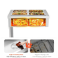 Commercial Food Warmer 4 Pan Electric Steam Table