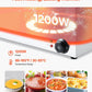 Commercial Food Warmer 5 Pan 1200w Countertop Bain Marie
