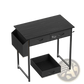 Computer Desk with Drawers and Storage Shelves