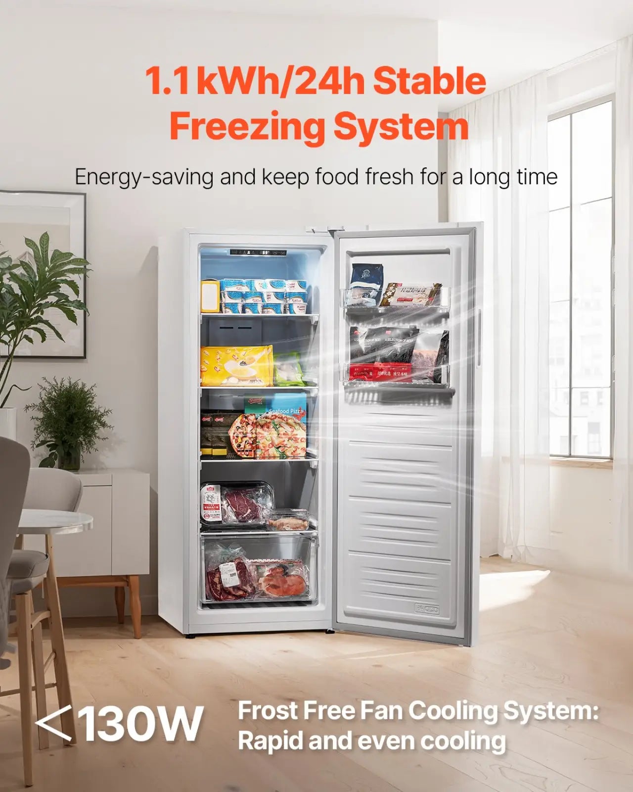 Convertible Freezer Refrigerator 11 Cu Ft Frost Free