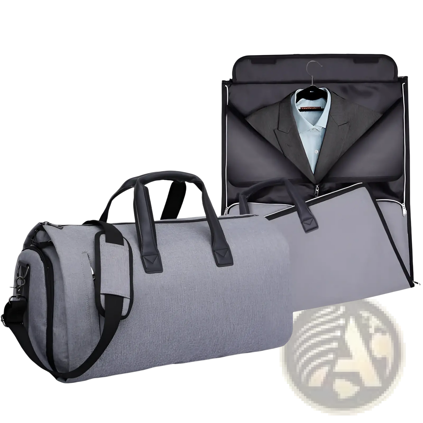 Convertible Garment Travel Bag with Shoe Pocket