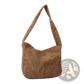 Corduroy Shoulder Tote Bag Minimalist Streetwear Bag