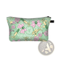 Cosmetic Bag Whimsical Bow and Lace Travel Clutch