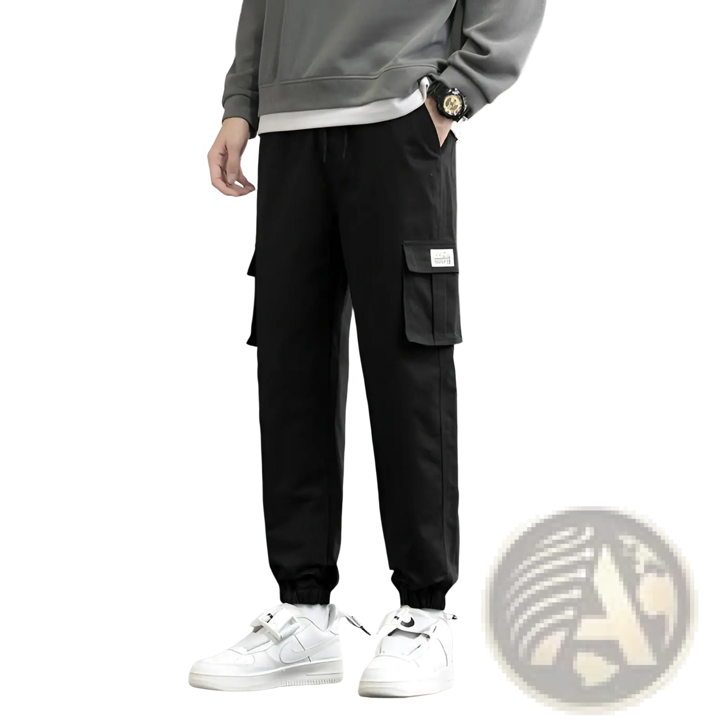 Cotton Multi Pocket Techwear Cargo Joggers