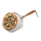 Forno de pizza interno Cuisinart – Asse pizzas de 30 cm em minutos – Forno de pizza portátil de bancada – Aço inoxidável - CPZ-120