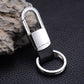 Premium Leather and Metal Carabiner Car Keychain