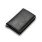 Smart Minimalist Rfid Carbon Fiber Card Holder Wallet