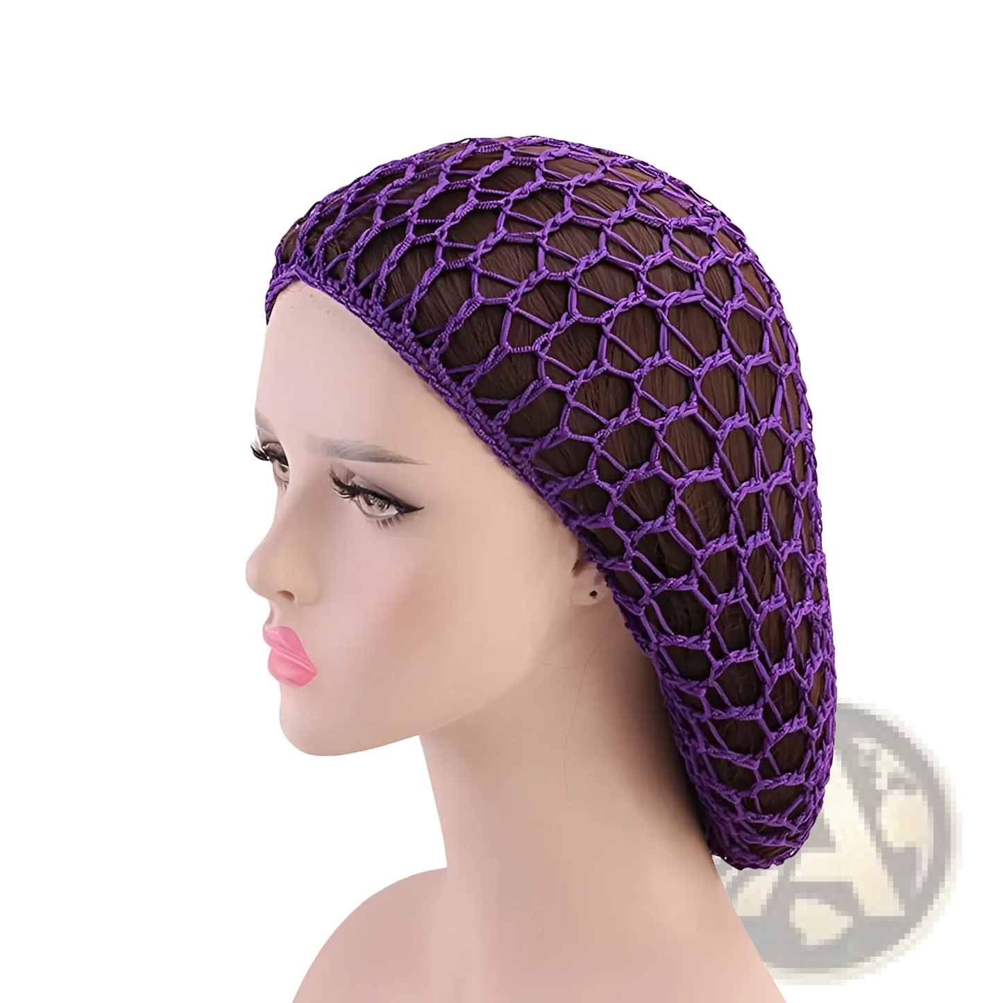 Crochet Mesh Hairnet Korean Style Long Hair Snood Cap