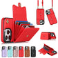 Leather Crossbody Phone Wallet with Card Holder