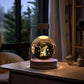 3d Crystal Ball Dinosaur Night Light Usb Bedside Lamp