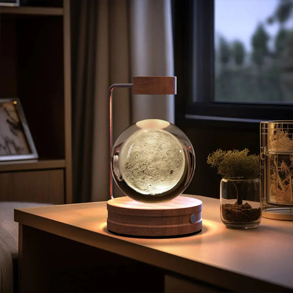 3d Crystal Ball Dinosaur Night Light Usb Bedside Lamp