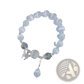 Crystal Butterfly Cat’s Eye Bead Bracelet