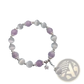 Crystal Butterfly Cat’s Eye Bead Bracelet