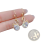 Crystal Rhinestone Swan Drop Earrings for Women