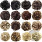 Curly Synthetic Hair Bun Extension 46 Colors