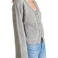 Steve Madden - Odelia V-Neck Long Sleeve Button Down Cardigan