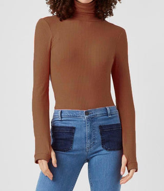 French Connection - Blusa de gola alta em jersey modal Talie