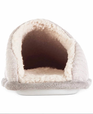 Isotoner - Women's Fine Guage Rib Knit Scuff Slippers
