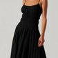 Astr - Andrina Smocked Midi Dress