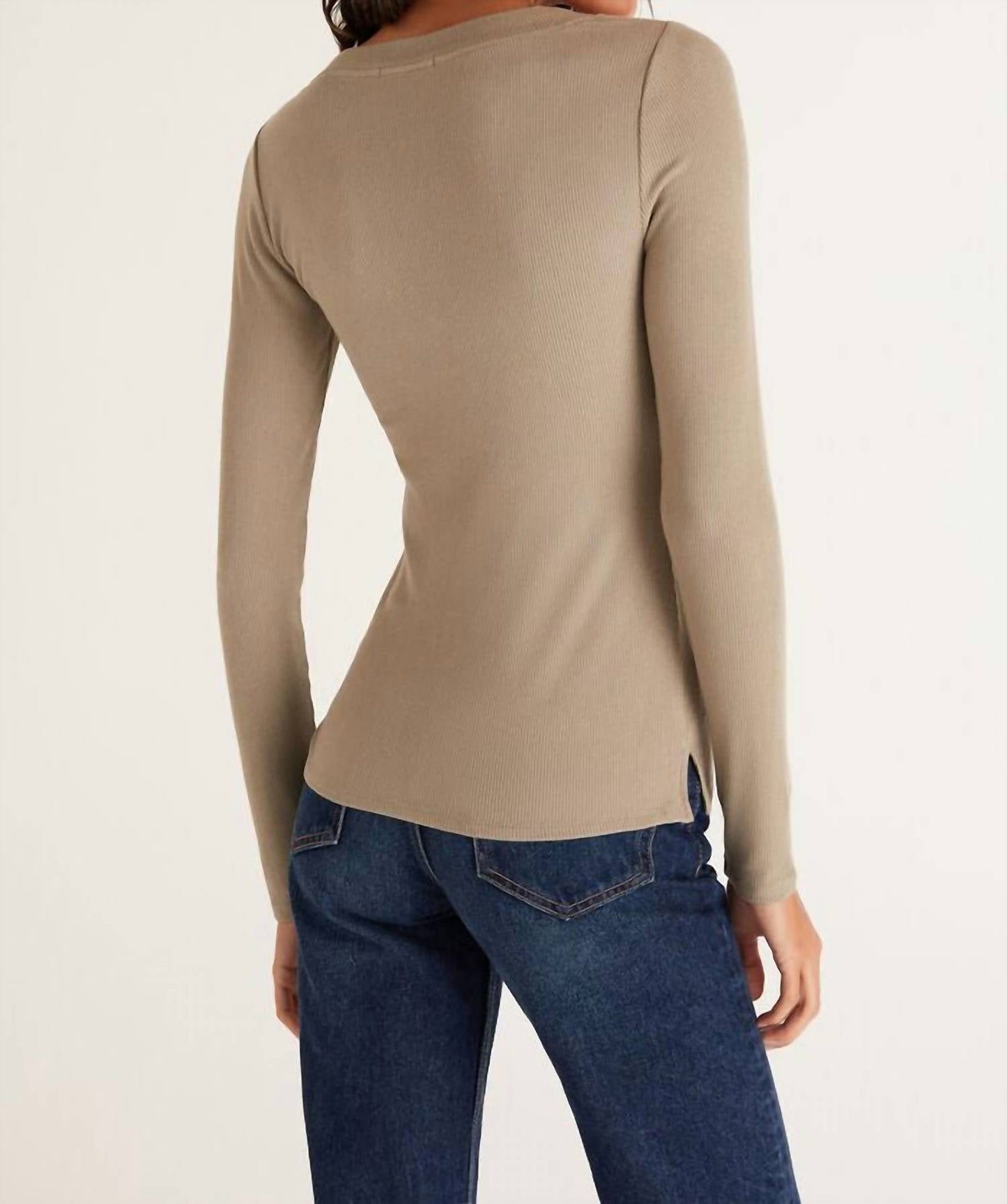 Z Supply - IZZY RIB V-NECK TOP