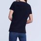 L'Agence - Daija Relaxed V-Neck Tee