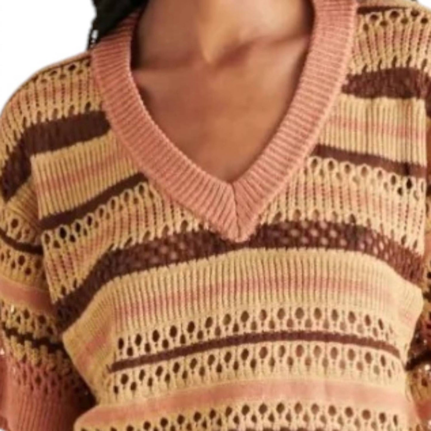 Steve Madden - Noreen Short Sleeve Sweater