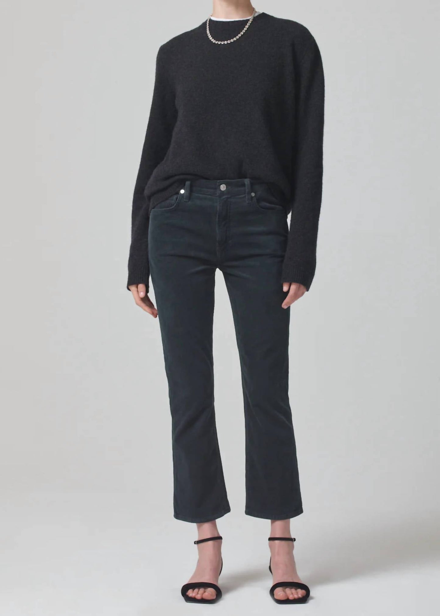 Citizens Of Humanity - Isola Corduroy Cropped Boot