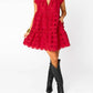 Buddylove - Aubrey Ruffle Shoulder Mini Dress