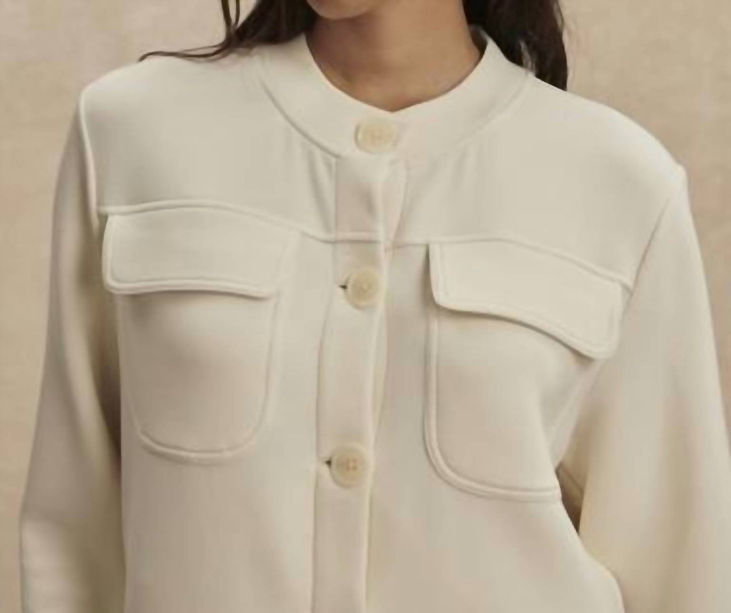 Varley - Hartwell Button Through Sweatshirt