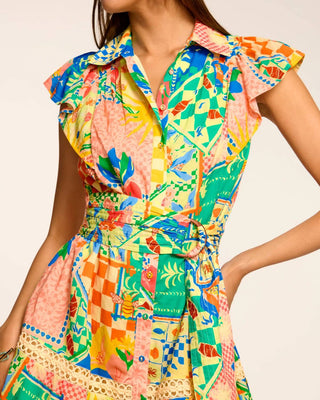 Ramy Brook - Marceline Printed Cotton Mini Dress