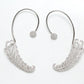 Avenue Chic - Women's Wing Ear Climber Earrings