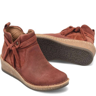 Born - Bota feminina de couro camurça envelhecida Vaughn