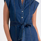 Elan - Josepine Demin Midi Dress