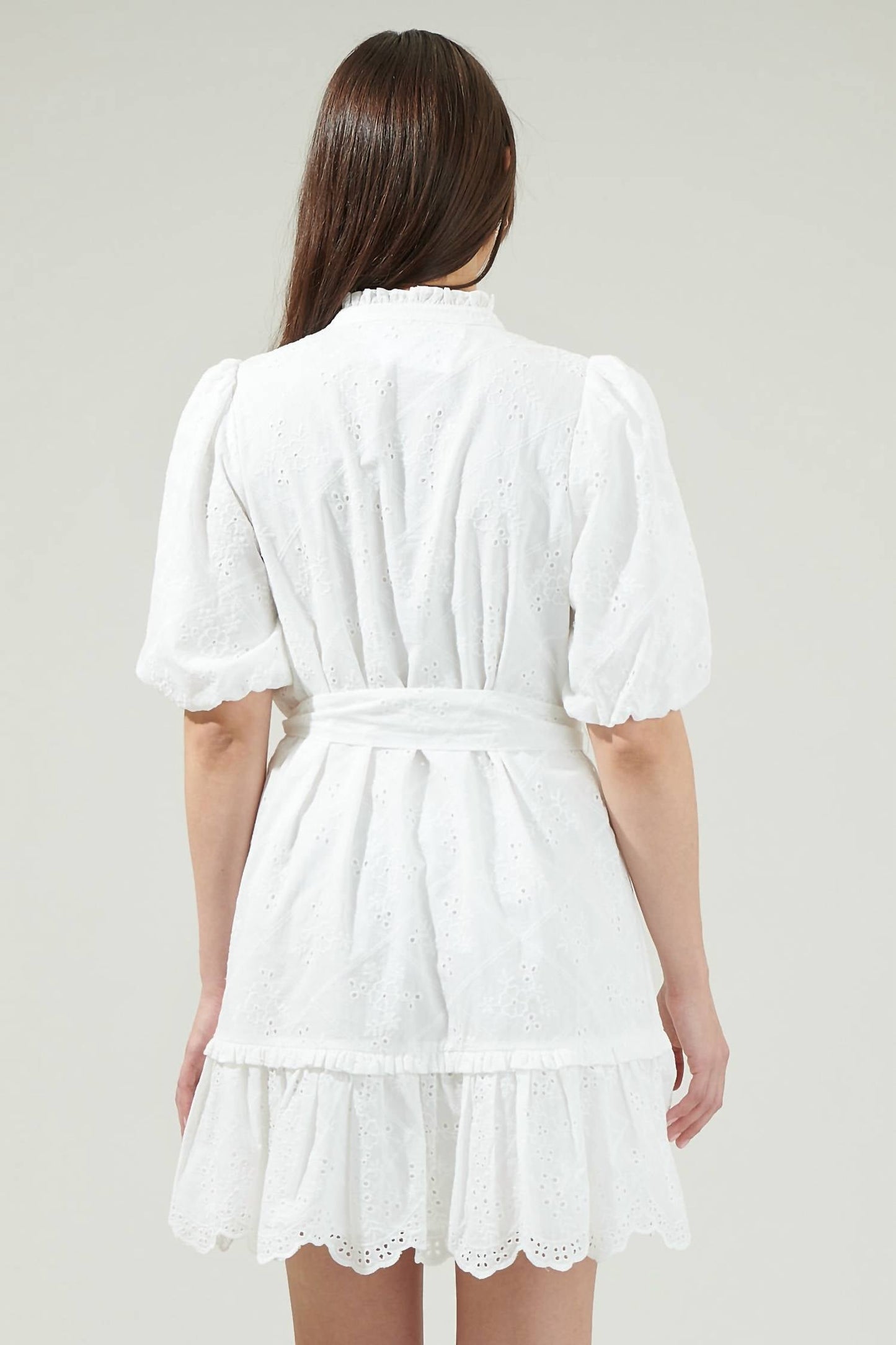 Sugarlips - Sasha Eyelet Mini Dress