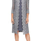 Alex Evenings - Short Embroidered Mock Jacket Dress
