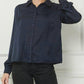 Allie Rose - Coco Scallop Collar Button Down Top