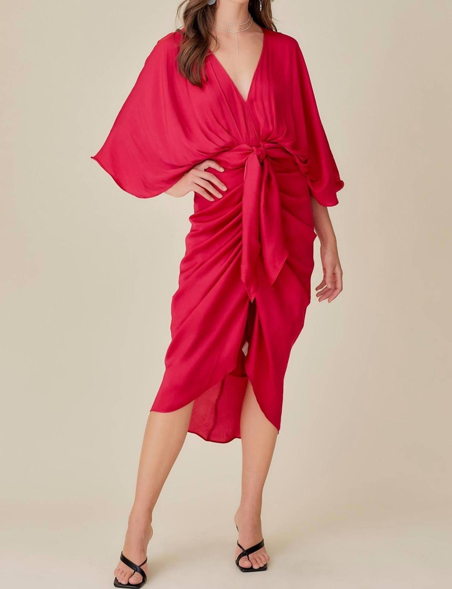 Mustard Seed - Holiday Midi Dress