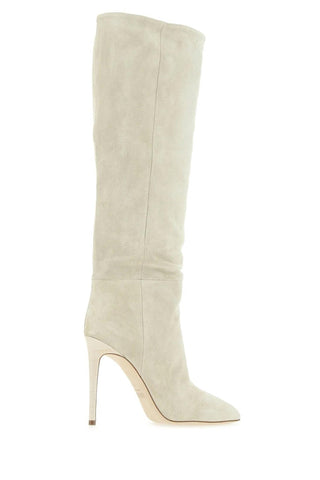 Paris Texas - Botas femininas de bico fino até o joelho