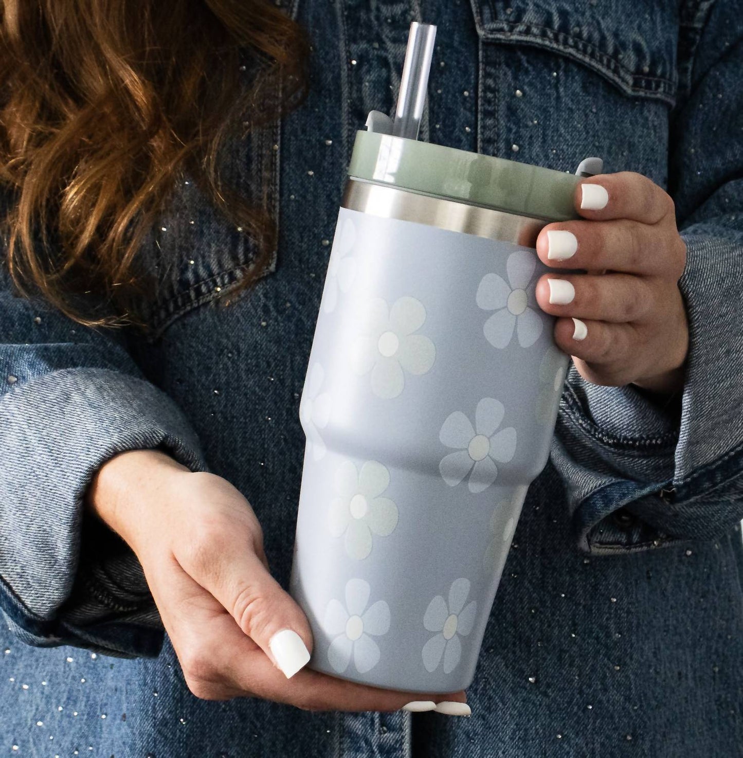 The Care Collective - Floral Mini Tumbler