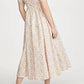 Free People - She’s A Dream Floral Powder Combo Midi Dress