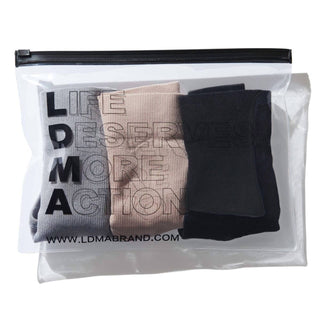 Ldma - Trio de tanga canelada com corte alto esculpido para mulheres